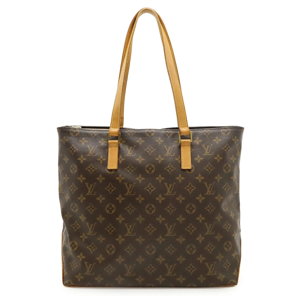 LOUIS VUITTON Monogram Cabas Mezzo Tote Bag Shoulder Hobo Carry